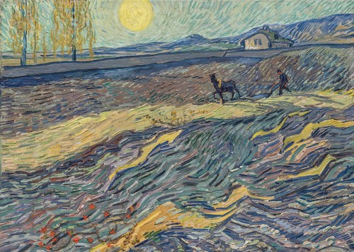 Dipinto olio ispirato - olio, a