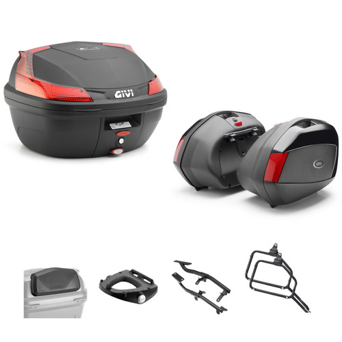 Kit givi bauletto b37n valigie - kit,