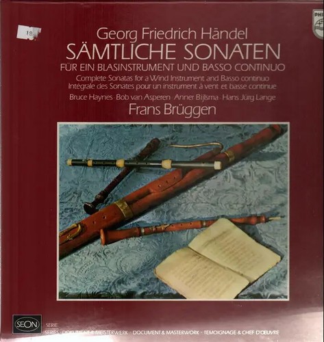 Händel box tutte sonate - lp-box,