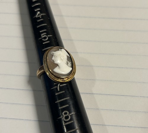 Anello vintage cammeo