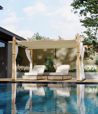 10x13 Ft Outdoor Pergola Metal