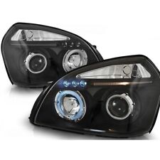 Fari Angel Eyes LED Nero per
