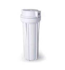 Vaso 10" Blanco Rosca 1/4"