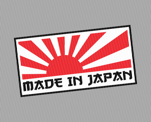 Adesivo auto made - adesivo, japan