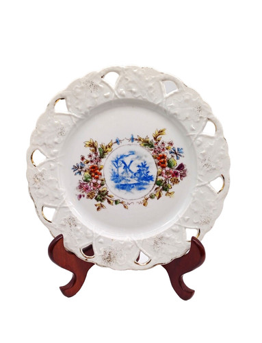 Antico piatto decorativo - decorativo, stile