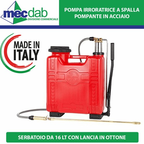 Pompa spalla irroratrice in - pompa, a