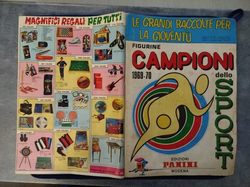 Album panini campioni 1969 - panini, 1969-70