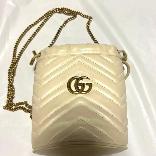 Gucci marmont mini bucket - gg,