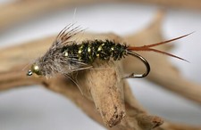 12 mosche testa di perline di