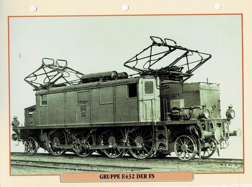 Locomotiva treno rapido gruppo