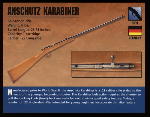 Anschutz moschettone fucile - anschutz,