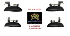 SET 4 MANIGLIA ESTERNA PER HYUNDAI ATOS PORTA ANTERIORE POSTERIORE MANIGLIETTA