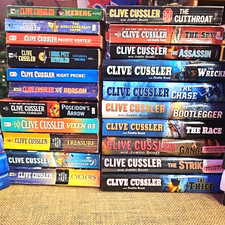 Lot of 40 Clive Cussler Books
