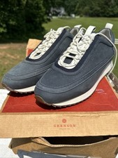 Grenson Blue Nubuck Lace Up