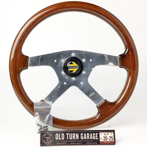 Volante legno momo 360mm - legno,