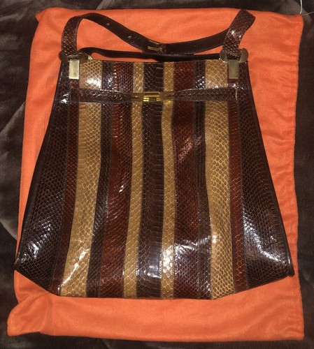 Borsa pelle coccodrillo - borsa,