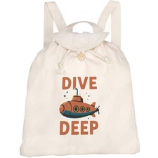 Zaino/zaino in tela 'Dive Deep