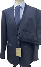 ABITO UOMO SARTORIALE BLU DROP 0 CALIBRATO 57 59 61 63 65 67 69 FRESCO LANA A/I