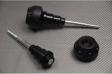 Tamponi Protezioni / Paratelaio Nero KAWASAKI Z1000 Z-1000 2014-2016