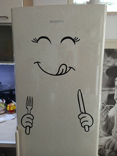 Adesivo sticker per frigo - adesivo,