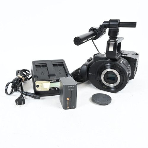 Corpo videocamera sony - sony, nex