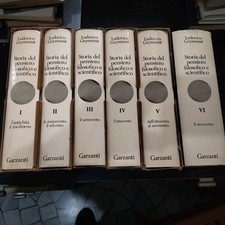 GEYMONAT - STORIA DEL PENSIERO FILOSOFICO E SCIENTIFICO - 1^ ED. 70-71 - 6 VOL.