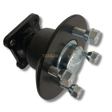 MOZZO FLANGIATO ELLEBI 100X4 KNOTT 6A7719 124323 RIMORCHIO CARRELLO