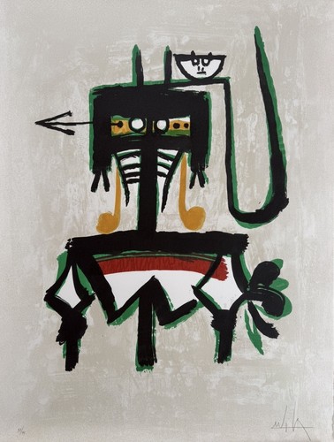Litografia wifredo lam - litografia,