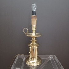 Lampada di ottone con dimmer - Made in Italy anni '80 (senza paralume)