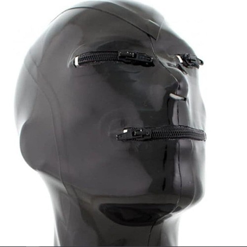 Maschera cappuccio gomma