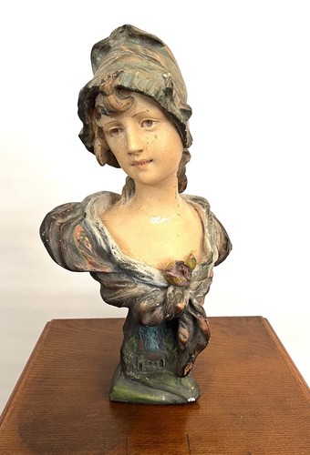 Busto donna art nouveau - nouveau, in