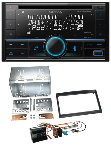 Kenwood 2din dab usb mp3 - cd,