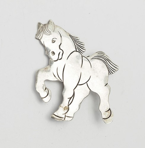 Vintage spilla pin argento - vintage,