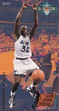 Figurina NBA Fleer 1993 Jam Session Shaquille O'Neal Slam Dunk Heroes XXL