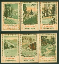 6 ORIGINAL VINTAGE HAPPY