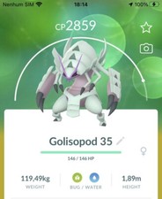Golisopod Pokemon Gen7 GO