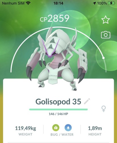Golisopod pokemon gen7 - golisopod,