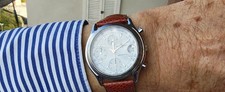 Baume et Mercier Chronograph 6103 Automatic 40 Jewels STUPENDO Marvelous + Box