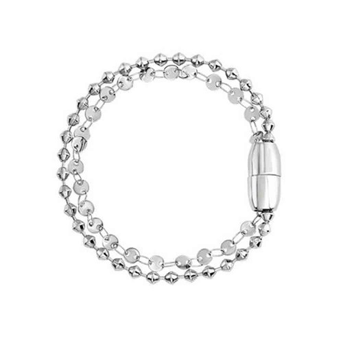 Bracciale donna acciaio silver - bracciale,