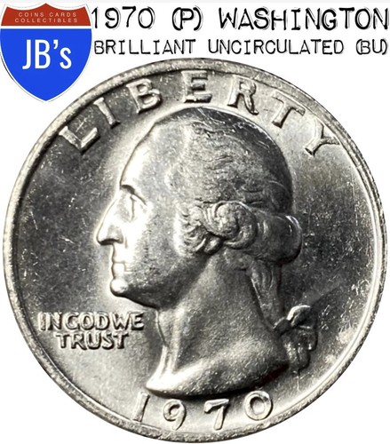 1970 washington quarter - (p),