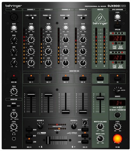 Behringer djx900 usb - djx900, mixer