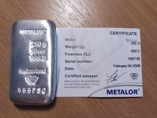 Lingot 250 argent silver - 250, argent/silver