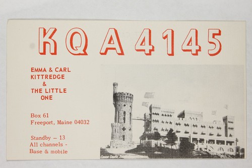 Qsl card kqa - card,