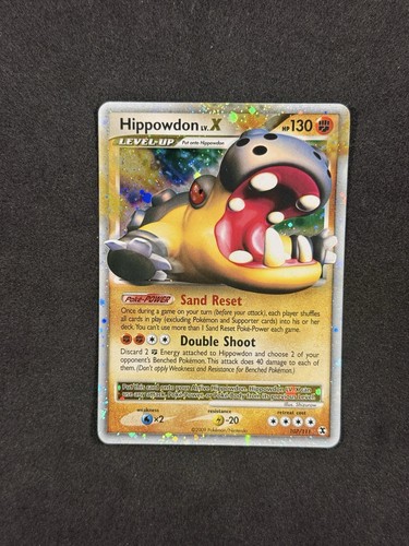 Pokemon hippowdon 107 111 - hippowdon, lv.x
