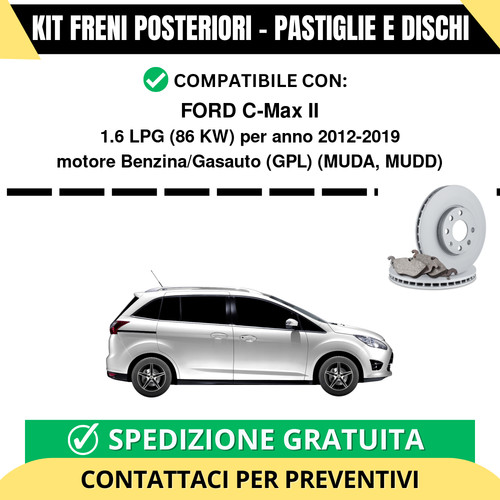 Kit freni posteriori per - kit,