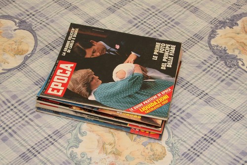 Epoca rivista 1982 lotto - epoca, carlo