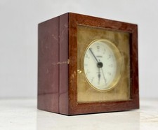 Orologio Cronometro Vintage Maritime Deco Observer Quarzo Legno Made in Germany