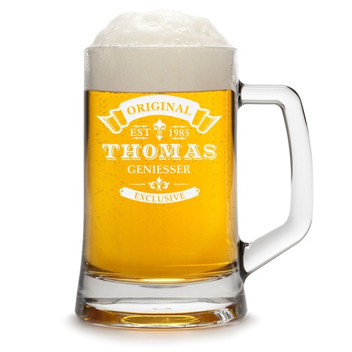 Boccale birra tankard con - boccale,