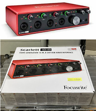 Focusrite Scarlett 18i8 Interfaccia Audio USB di 3a Generazione con Strumenti Pro Prima