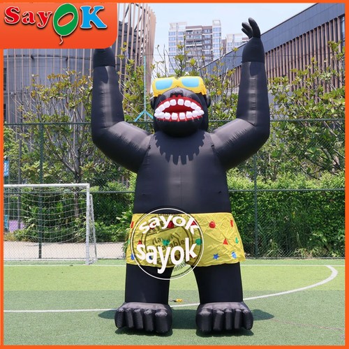 Gorilla gonfiabile gigante - gonfiabile,